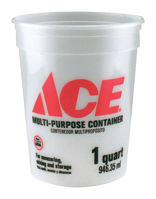 Ace Clear 1 qt Bucket