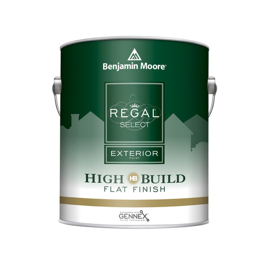 Benjamin Moore Regal Select Flat Base 4 Paint Exterior 1 gal