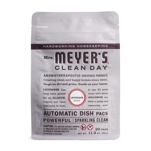 Mrs. Meyer's Clean Day Lavender Scent Powder Dishwasher Detergent 11.6 oz 20 pk