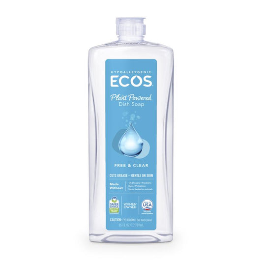 ECOS PRO Free & Clear Scent Liquid Dish Soap 25 oz 1 pk