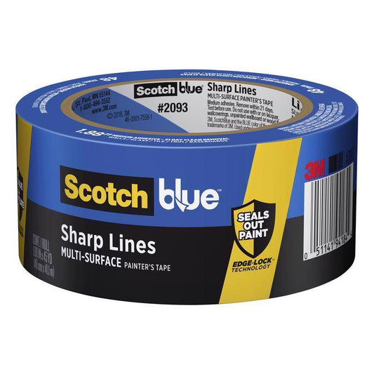 ScotchBlue PROSharp 1.88 in. W X 45 yd L Blue Medium Strength Painter's Tape 1 pk
