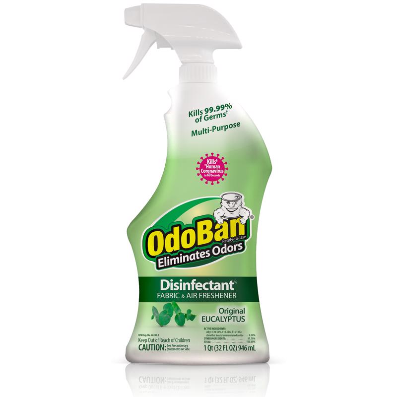 OdoBan Eucalyptus Scent Disinfectant Laundry & Air Freshener 1 qt 1 pk