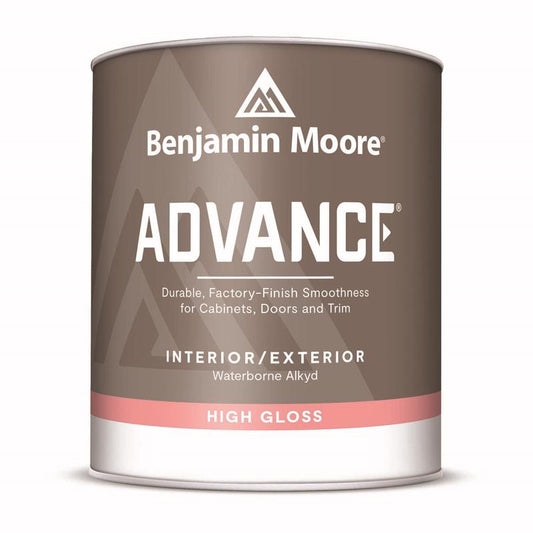 Benjamin Moore Advance High-Gloss Base 3 Paint Exterior and Interior 1 qt
