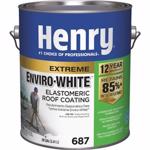 Henry Smooth White Elastomeric Roof Coating 1 gal