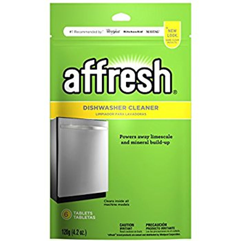 Affresh Lemon Scent Tablet Dishwasher Cleaner and Freshener 4.2 oz 6 pk