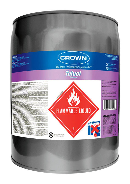 Crown Toluene Paint Thinner 5 gal