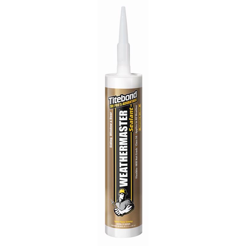 Titebond WeatherMaster Clear Elastomeric Polymers Door/Siding/ Window Sealant 9.5 oz