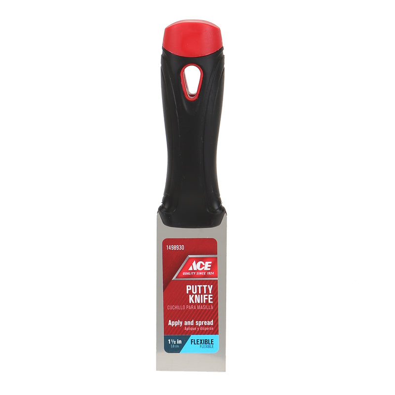 Ace 1.5 in. W Carbon Steel Flexible Putty Knife