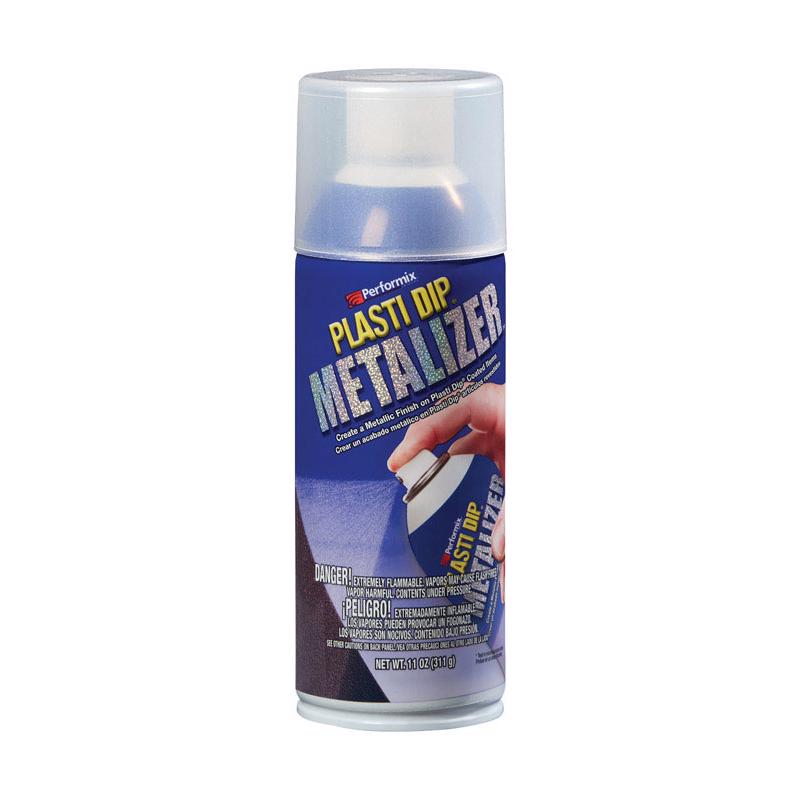 Plasti Dip Metalizer Flat/Matte Silver Multi-Purpose Rubber Coating 11 oz oz