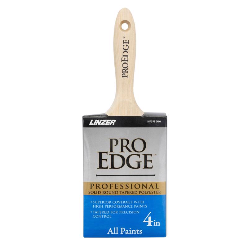 Linzer Pro Edge 4 in. Flat Paint Brush