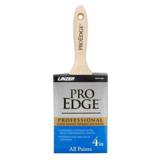 Linzer Pro Edge 4 in. Flat Paint Brush