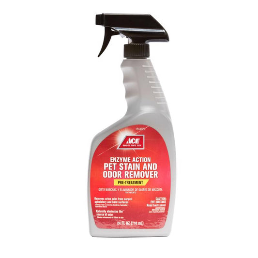 Ace No Scent Pet Stain and Odor Remover 24 oz Liquid