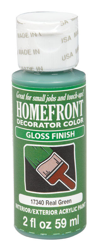 Homefront Gloss Real Green Hobby Paint 2 oz