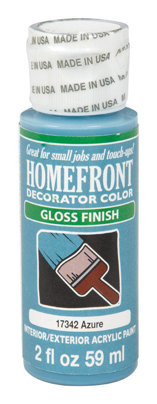 Homefront Gloss Azure Hobby Paint 2 oz