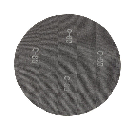 Gator 17 in. Silicon Carbide Hook and Loop Floor Sanding Disc 80 Grit Medium 1 pk