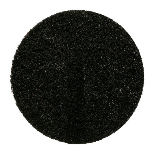 Gator 17 in. D Non-Woven Natural/Polyester Fiber Floor Pad Disc Black