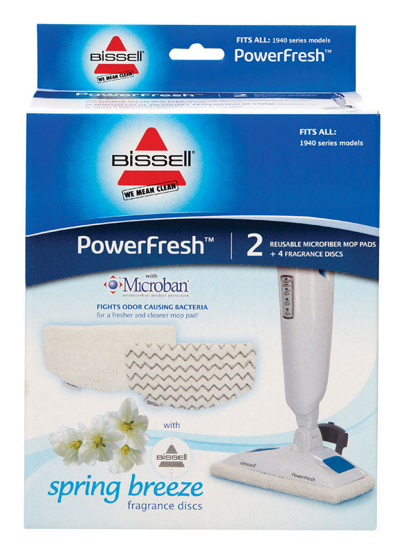 Bissell PowerFresh Cleaning Pads For All Bissell 1940 Series & 1806 Models 2 pk