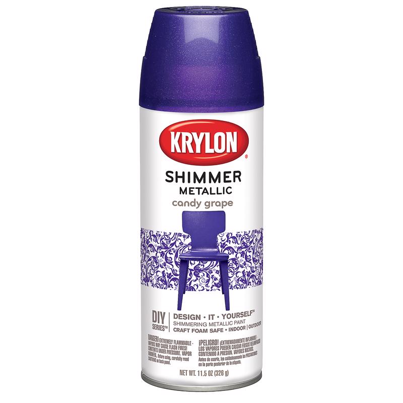 Krylon Metallic Purple Shimmer Spray Paint 11.5 oz