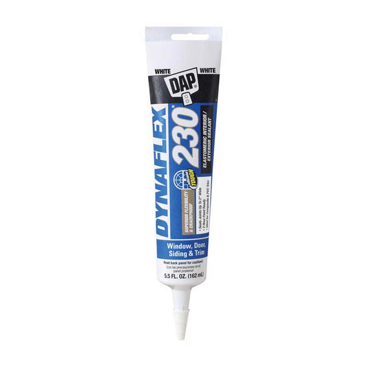 DAP Dynaflex 230 White Premium Latex Sealant 5.5 oz