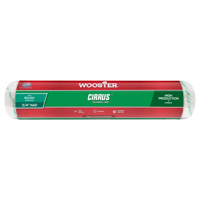 Wooster Cirrus Yarn 14 in. W X 3/4 in. Regular Paint Roller Cover 1 pk