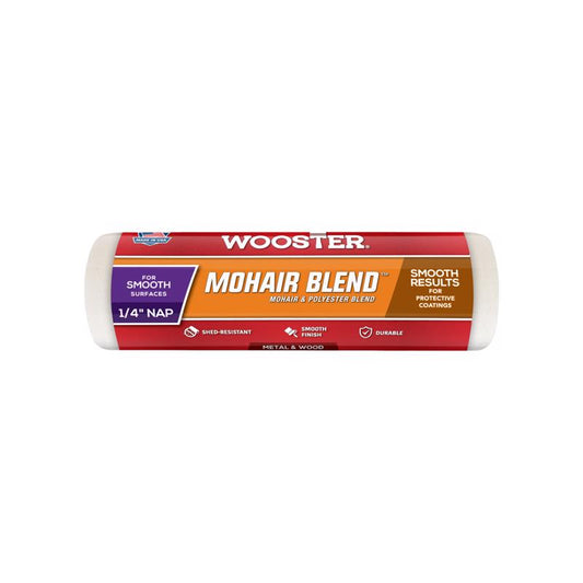 Wooster Mohair Blend 7 in. W X 1/4 in. Regular Paint Roller Cover 1 pk