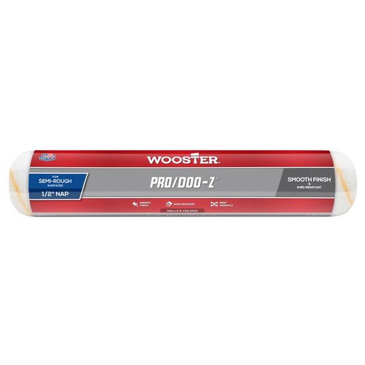 Wooster Pro/Doo-Z Woven Fabric 14 in. W X 1/2 in. Regular Paint Roller Cover 1 pk