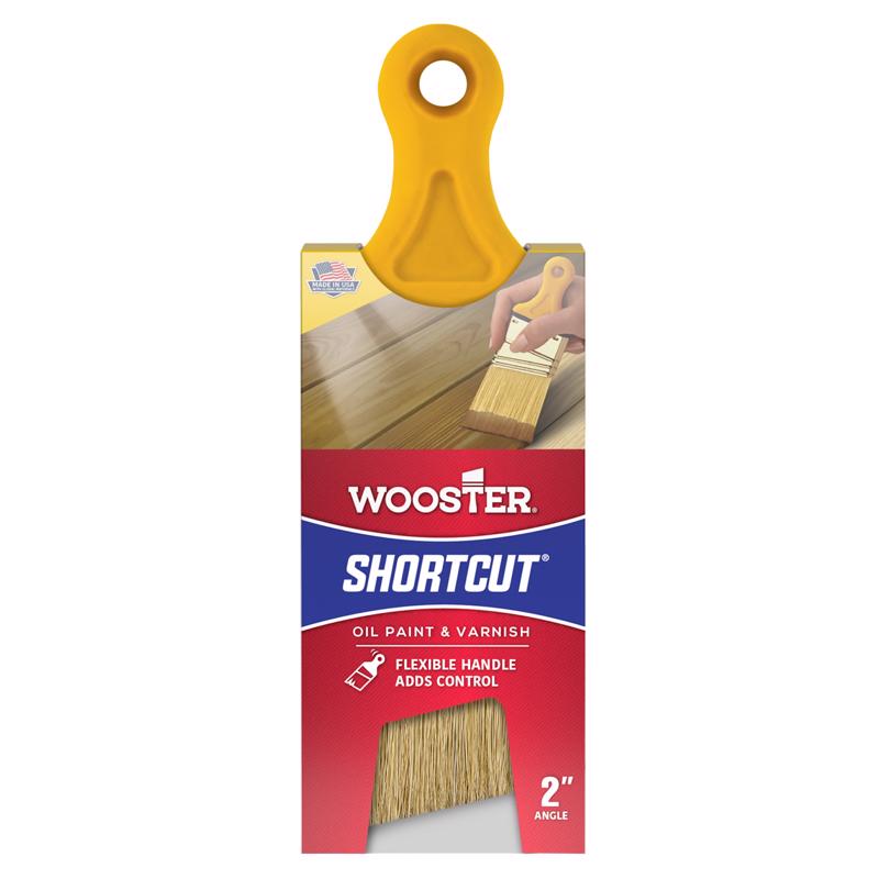 Wooster Shortcut 2 in. Angle Paint Brush