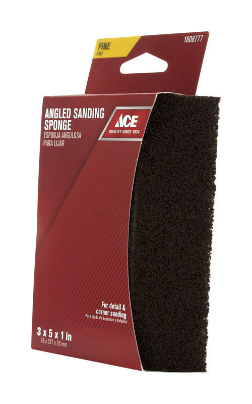 Ace 5 in. L X 3 in. W 120 Grit Fine Sanding Sponge