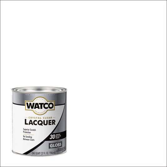 WATCO Gloss Clear Oil-Based Lacquer 1 qt