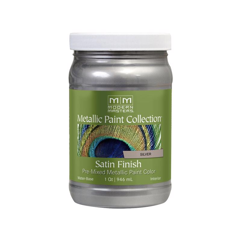 Modern Masters Satin Silver Protective Enamel 1 qt