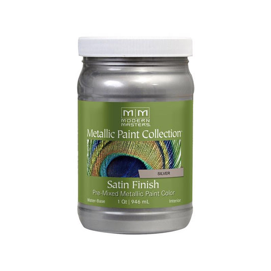 Modern Masters Satin Silver Protective Enamel 1 qt