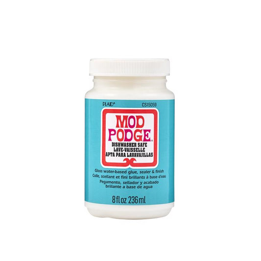 Plaid Mod Podge High Strength Glue Dishwasher-Safe Gloss Decoupage 8 oz