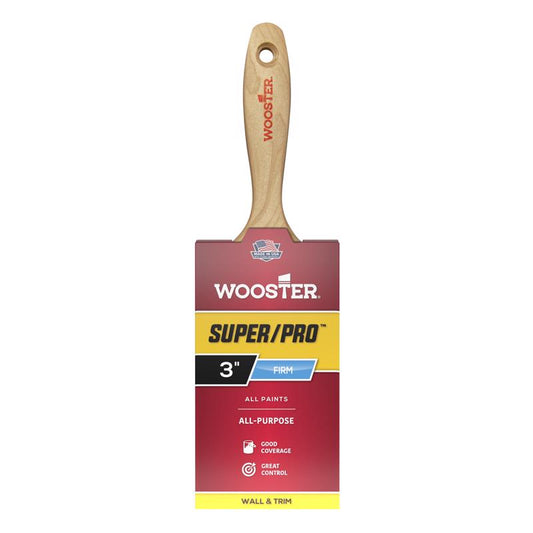 Wooster Super/Pro 3 in. Firm Flat Paint Brush