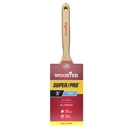 Wooster Super/Pro 3 in. Firm Flat Paint Brush