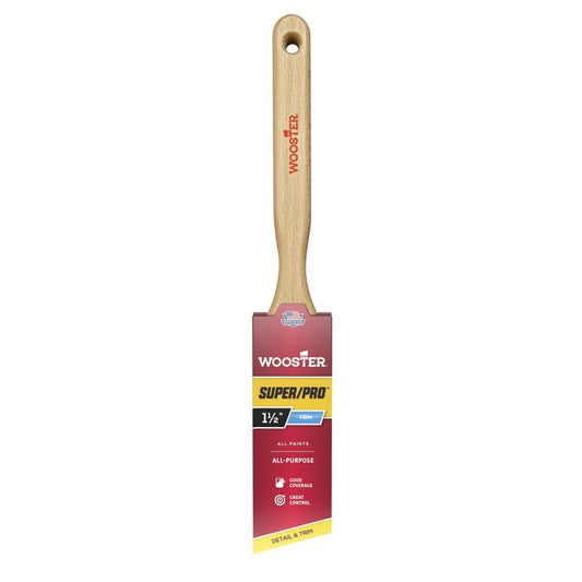 Wooster Super/Pro 1-1/2 in. Firm Angle Paint Brush