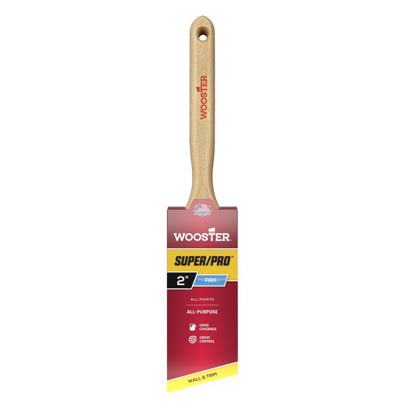 Wooster Super/Pro 2 in. Firm Angle Paint Brush