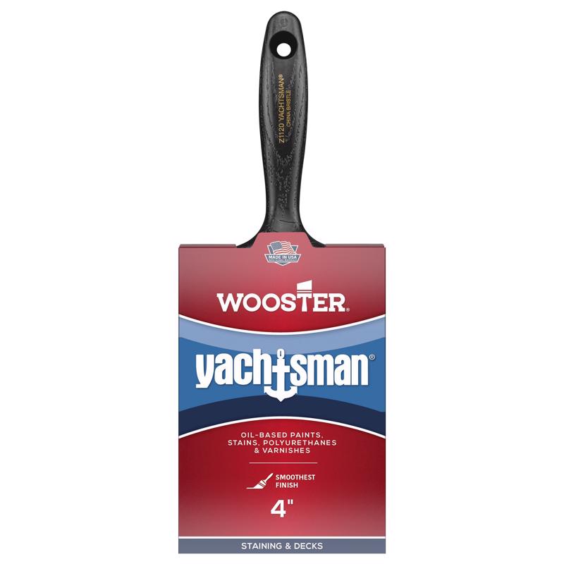 Wooster Yachtsman 4 in. Soft Flat Oil-Based Paint Brush