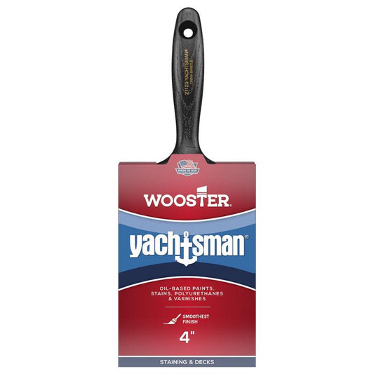 Wooster Yachtsman 4 in. Soft Flat Oil-Based Paint Brush