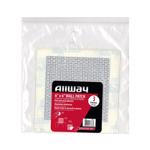 Allway 6 in. L X 6 in. W Fiberglass White Self Adhesive Wall Repair Patch