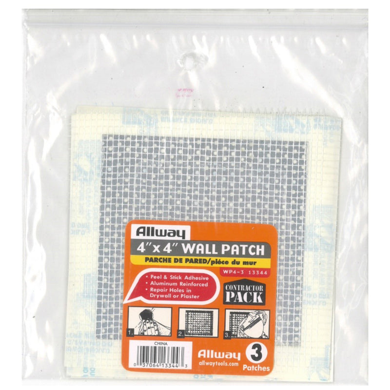 Allway Drywall Drywall Patch 4 in. W X 4 in. L