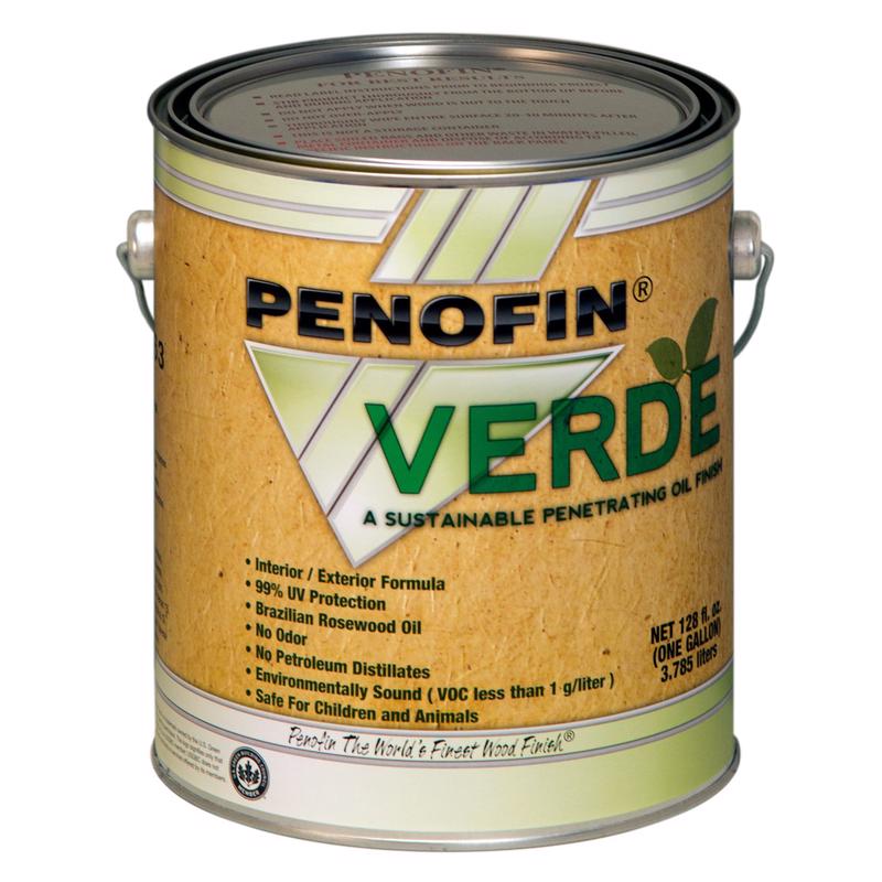 Penofin Verde Transparent Cedar Oil-Based Penetrating Wood Stain 1 gal