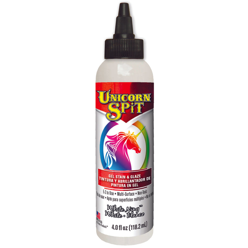 Unicorn Spit Flat White Gel Stain and Glaze 4 oz