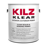 Kilz Klear Clear Flat Water-Based Alkyd Primer and Sealer 1 gal
