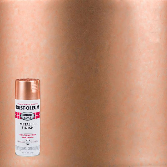 Rust-Oleum Bright Coat Gloss Copper Spray Paint 11 oz