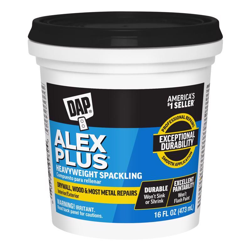DAP Alex Plus Ready to Use White Spackling Compound 1 pt