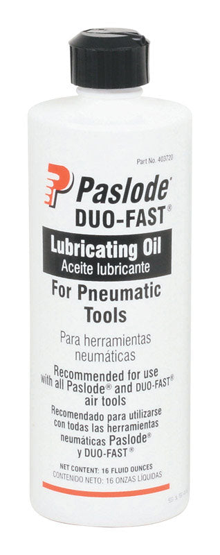 Paslode Duo-Fast Lubricating Oil 16 oz Bottle 1 pc