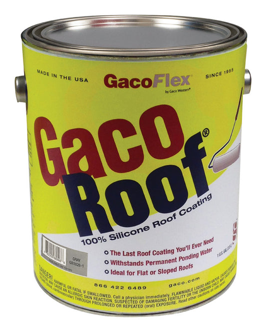GacoFlex Gray Silicone Roof Coating 1 gal