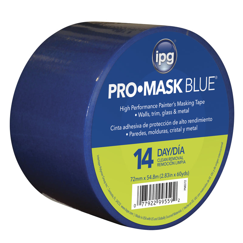 IPG 2.83 in. W X 60  L Blue Medium Strength Painter's Tape 1 pk