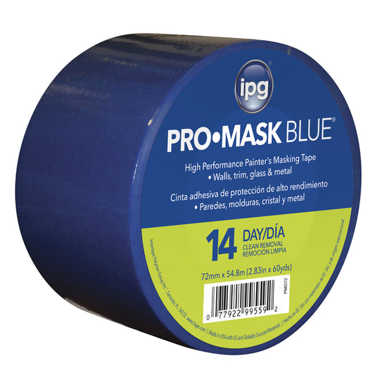 IPG 2.83 in. W X 60  L Blue Medium Strength Painter's Tape 1 pk