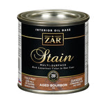 ZAR Semi-Transparent Aged Bourbon Oil-Based Polyurethane Wood Stain 1/2 pt